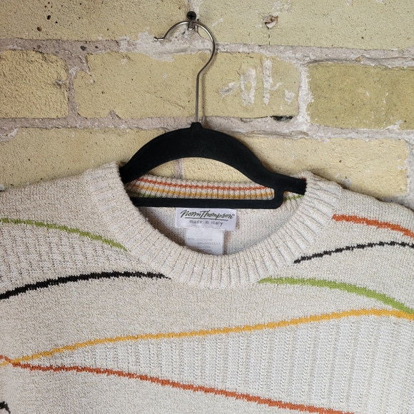 Vintage Norm Thompson Men's Italian Sweater Size Large - Picture 3 of 7